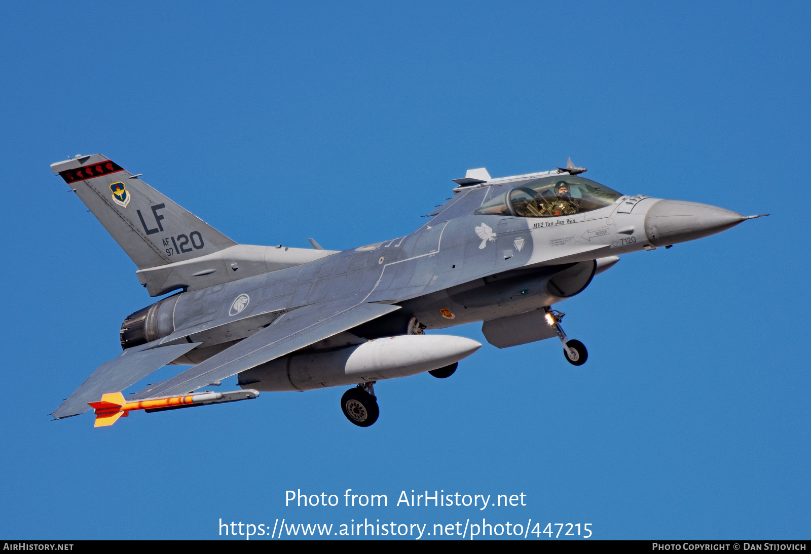 Aircraft Photo of 97-0120 / AF97-120 | General Dynamics F-16C Fighting Falcon | Singapore - Air Force | AirHistory.net #447215