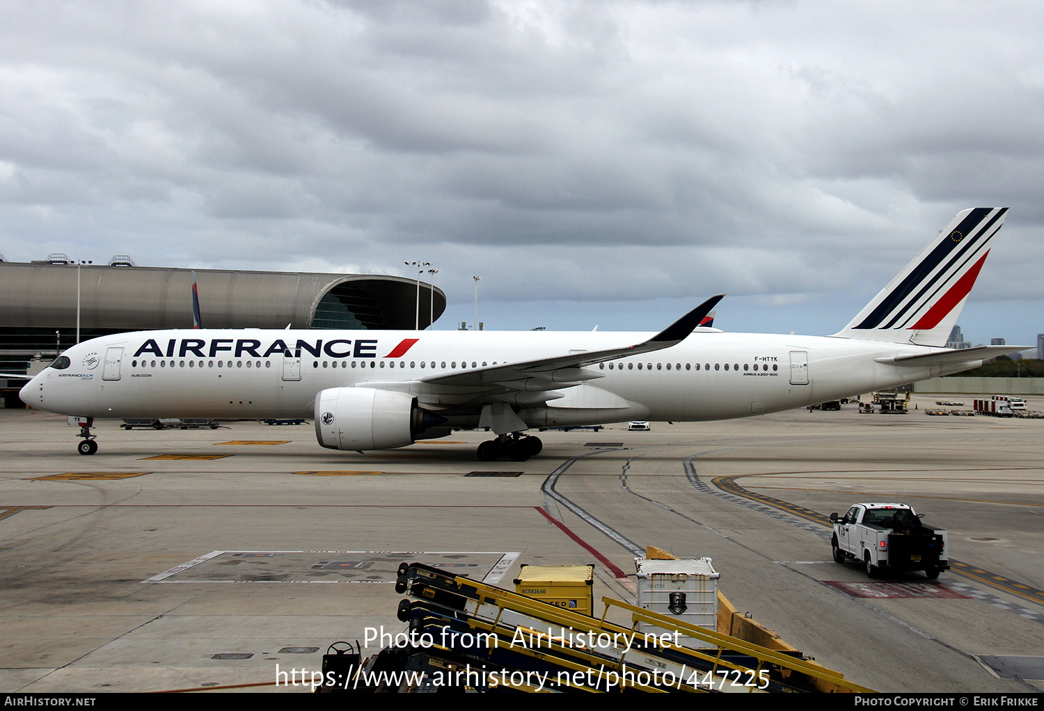 Aircraft Photo of F-HTYK | Airbus A350-941 | Air France | AirHistory.net #447225