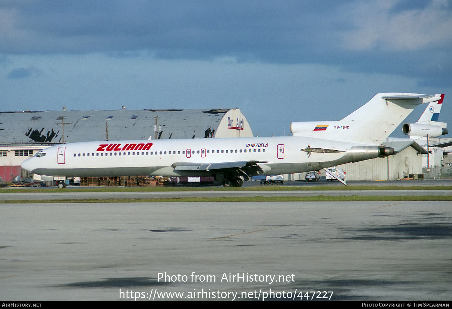 Aircraft Photo of YV-464C | Boeing 727-227 | Zuliana de Aviación | AirHistory.net #447227