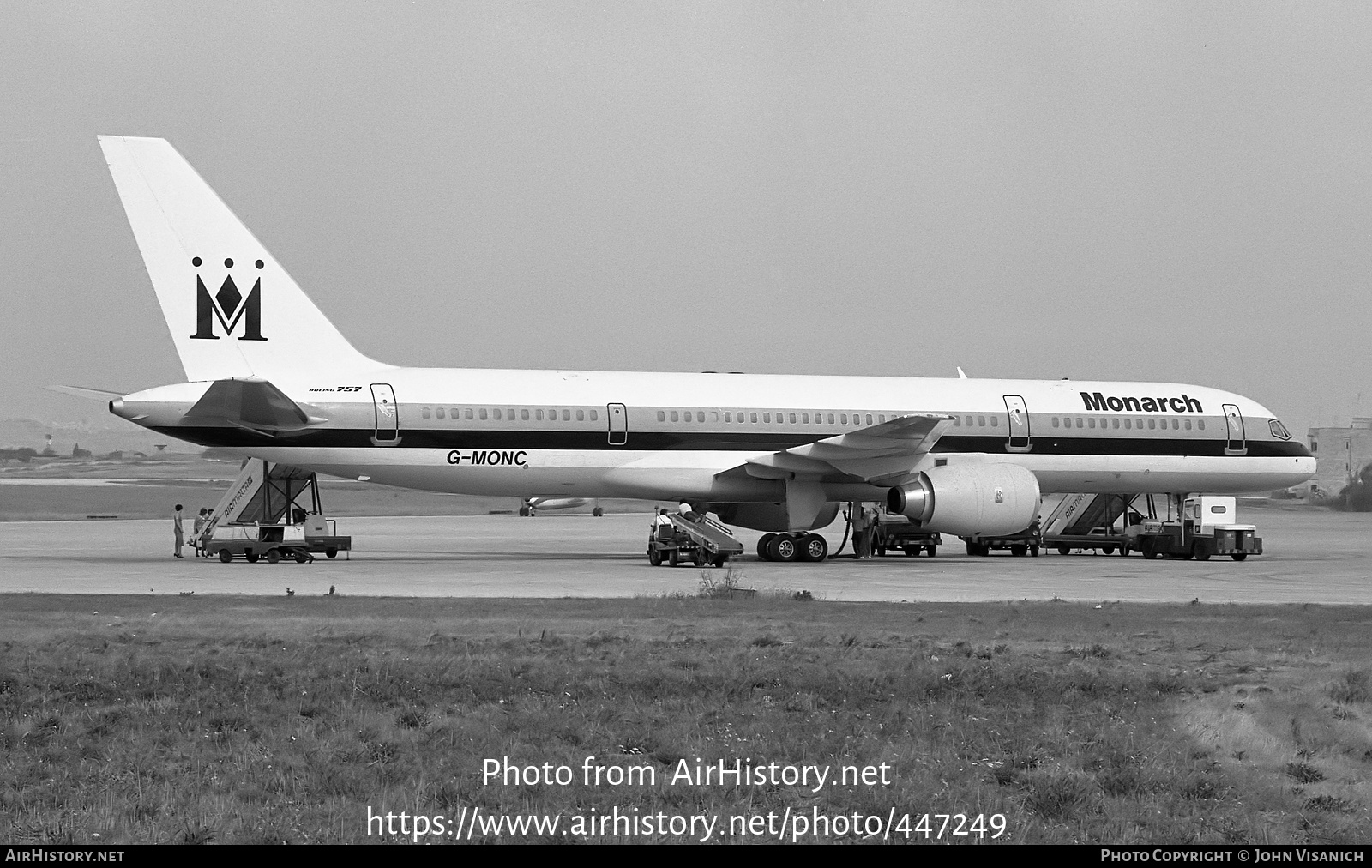 Aircraft Photo of G-MONC | Boeing 757-2T7 | Monarch Airlines | AirHistory.net #447249