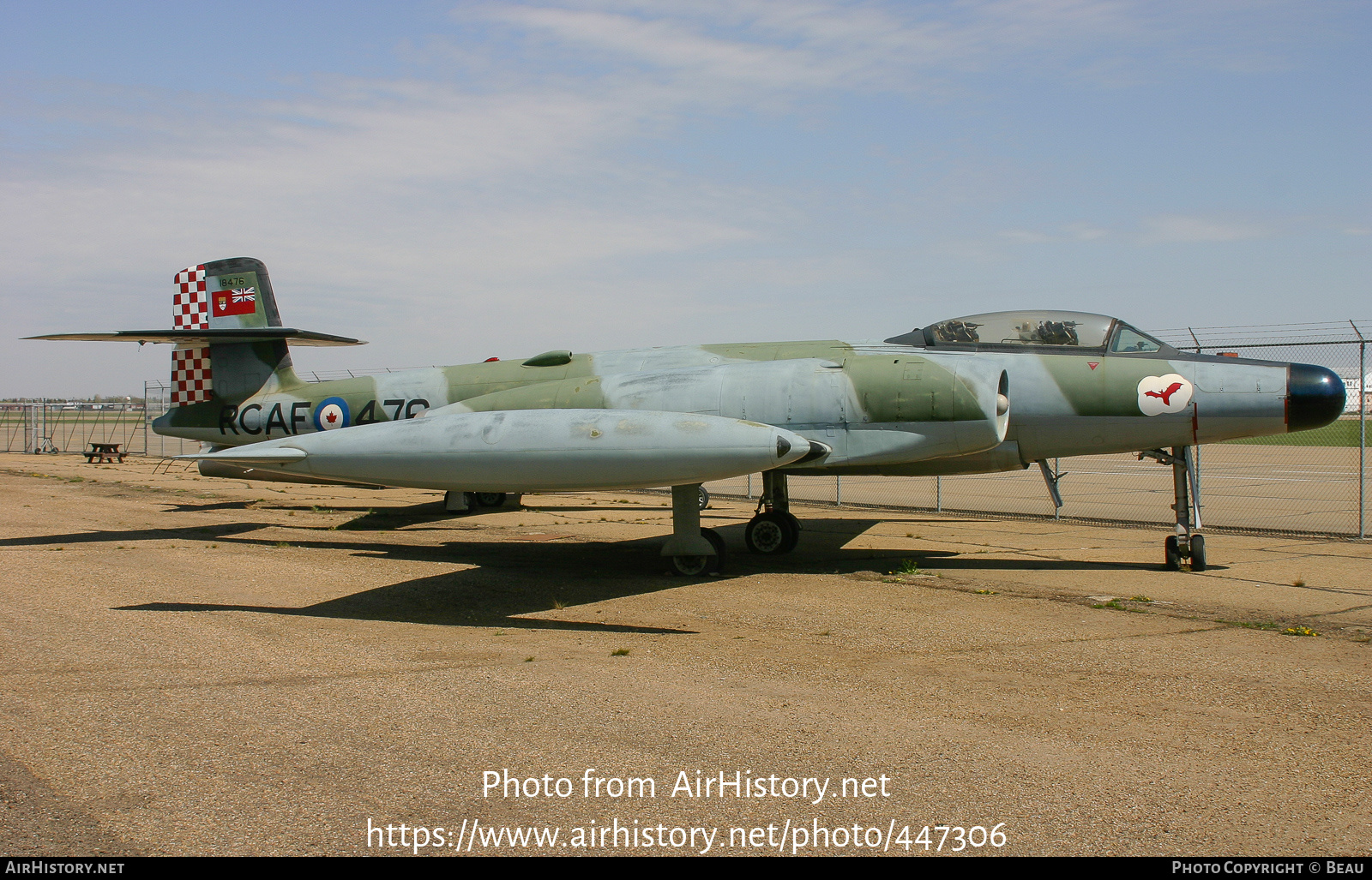 Aircraft Photo of 18476 | Avro Canada CF-100 Canuck Mk.5D | Canada - Air Force | AirHistory.net #447306