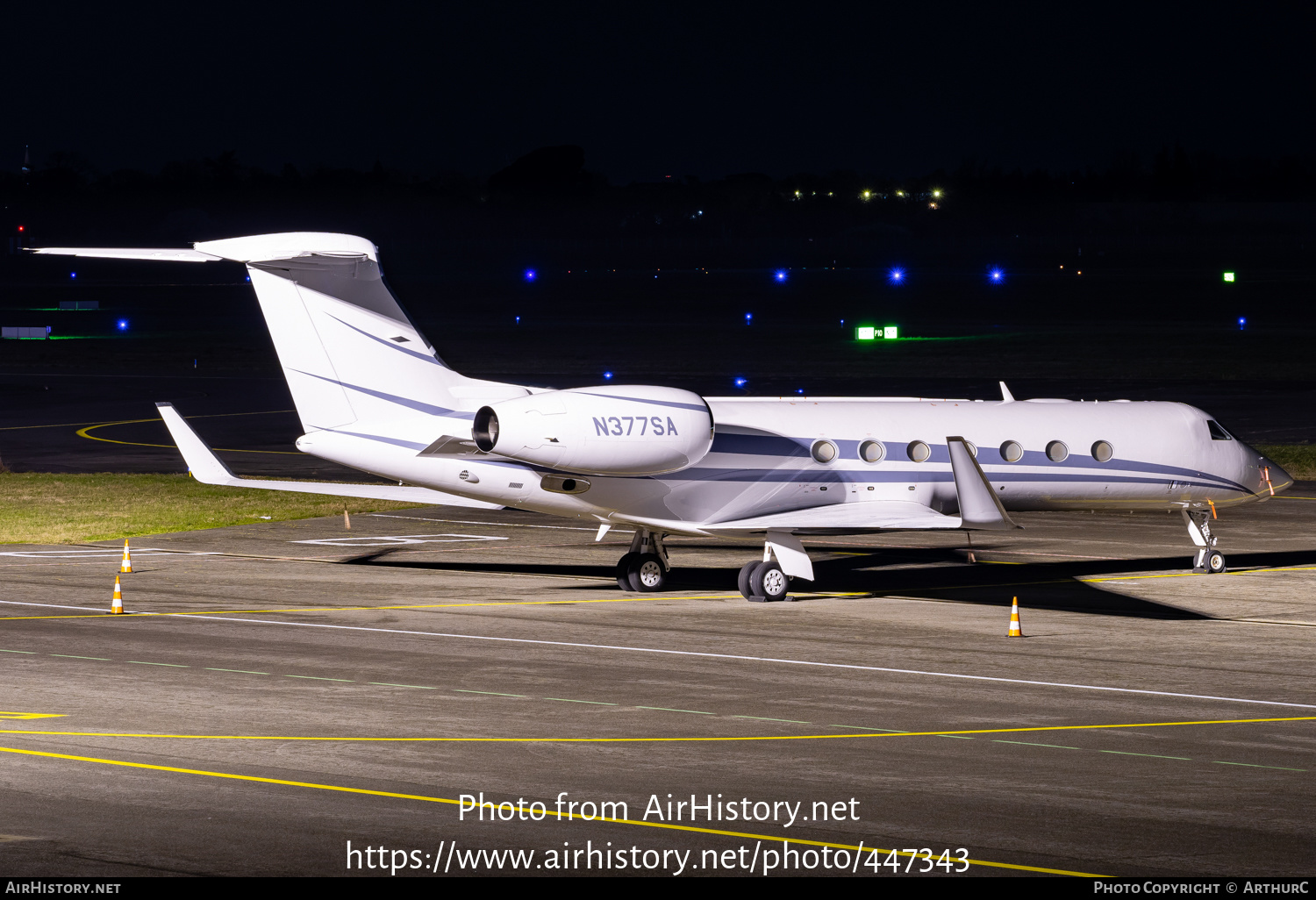 Aircraft Photo of N377SA | Gulfstream Aerospace G-V-SP Gulfstream G550 | AirHistory.net #447343