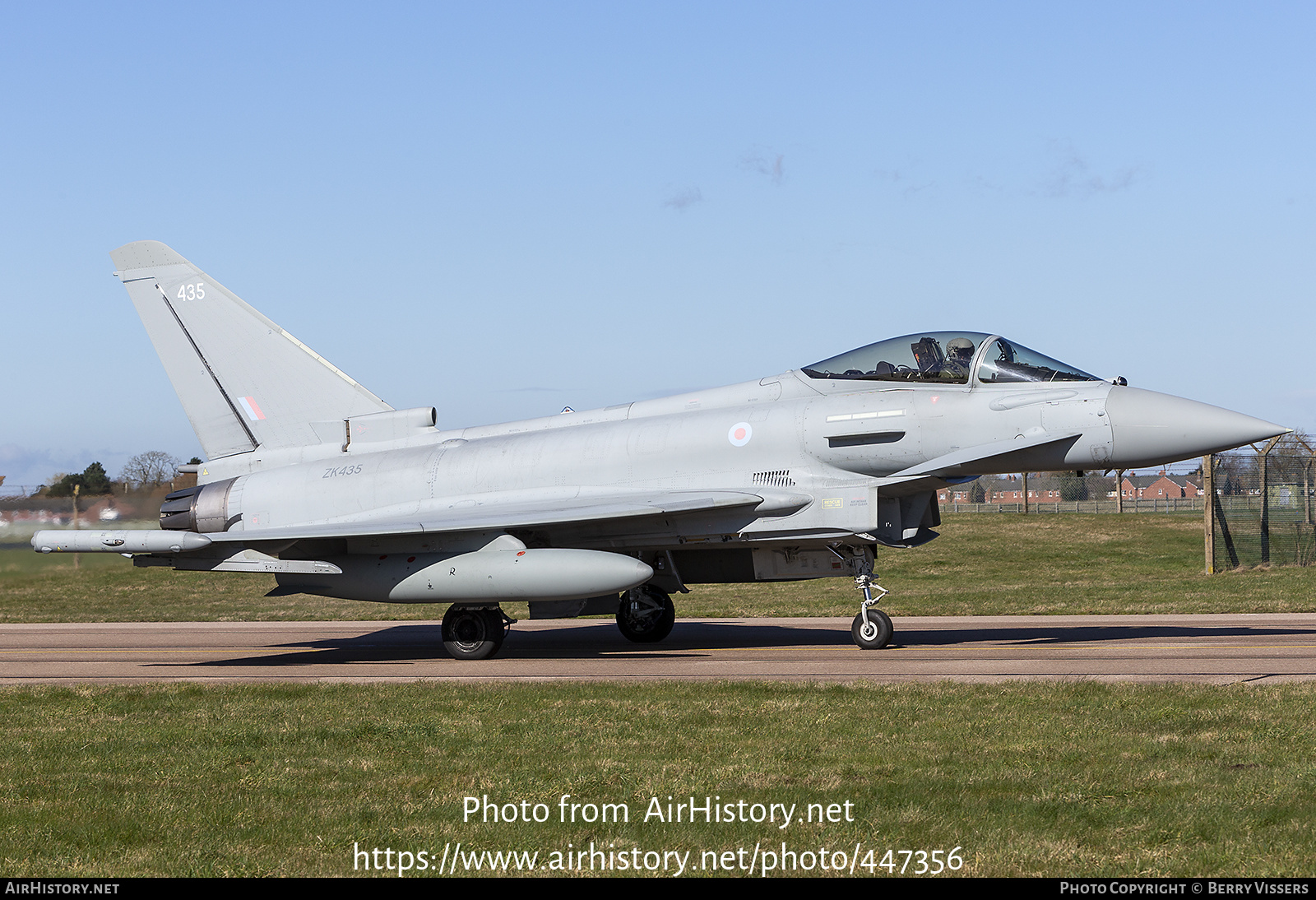 Aircraft Photo of ZK435 | Eurofighter EF-2000 Typhoon FGR4 | UK - Air ...