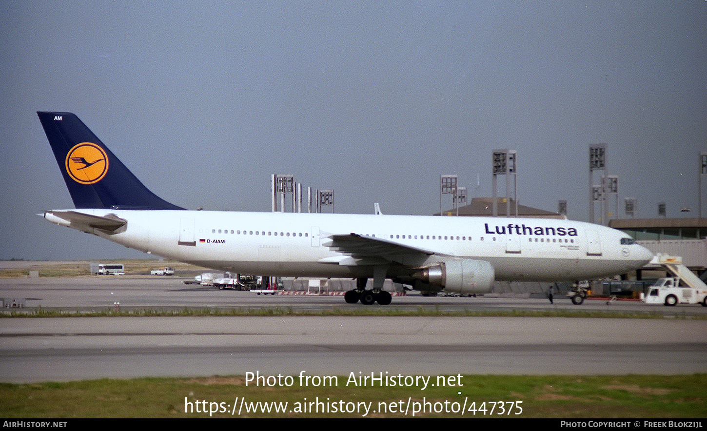 Aircraft Photo of D-AIAM | Airbus A300B4-603 | Lufthansa | AirHistory.net #447375