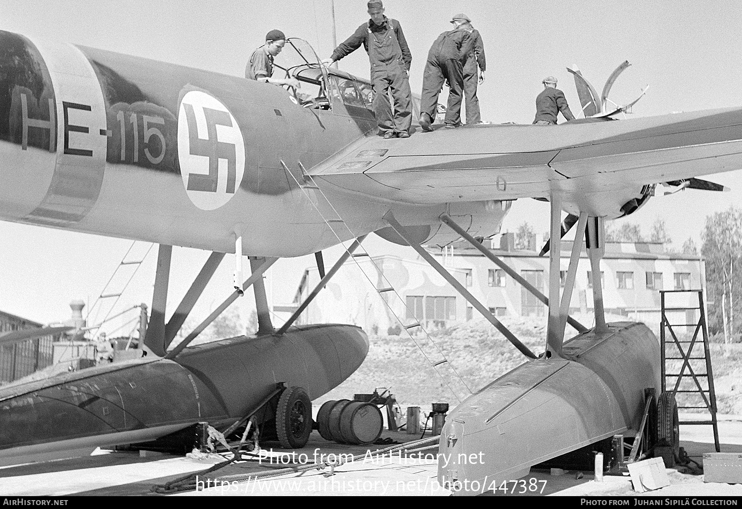 Aircraft Photo of HE-115 | Heinkel He 115A-2 | Finland - Air Force | AirHistory.net #447387