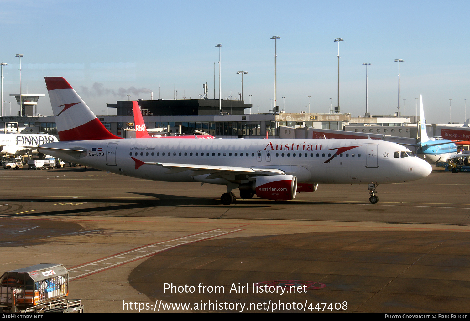 Aircraft Photo of OE-LXB | Airbus A320-216 | Austrian Airlines | AirHistory.net #447408