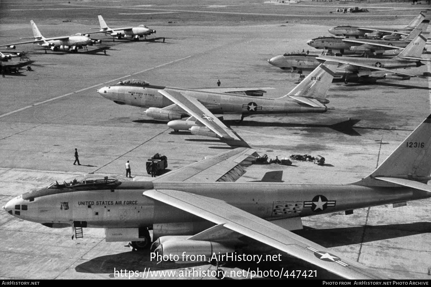 Aircraft Photo of 51-2316 / 12316 | Boeing B-47B Stratojet | USA - Air Force | AirHistory.net #447421