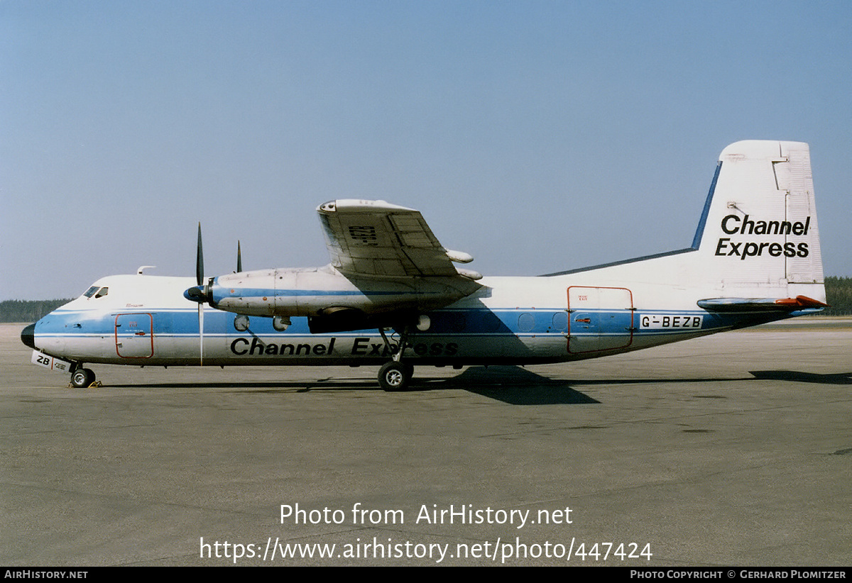 Aircraft Photo of G-BEZB | Handley Page HPR-7 Herald 209 | Channel Express | AirHistory.net #447424