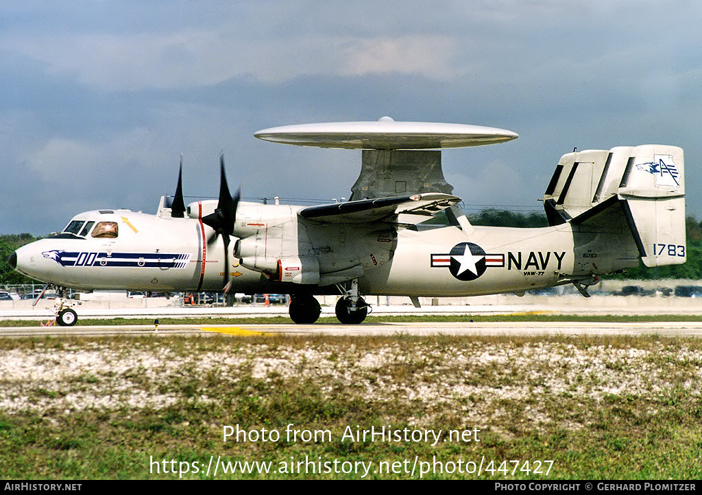 Aircraft Photo of 161783 | Grumman E-2C Hawkeye | USA - Navy | AirHistory.net #447427