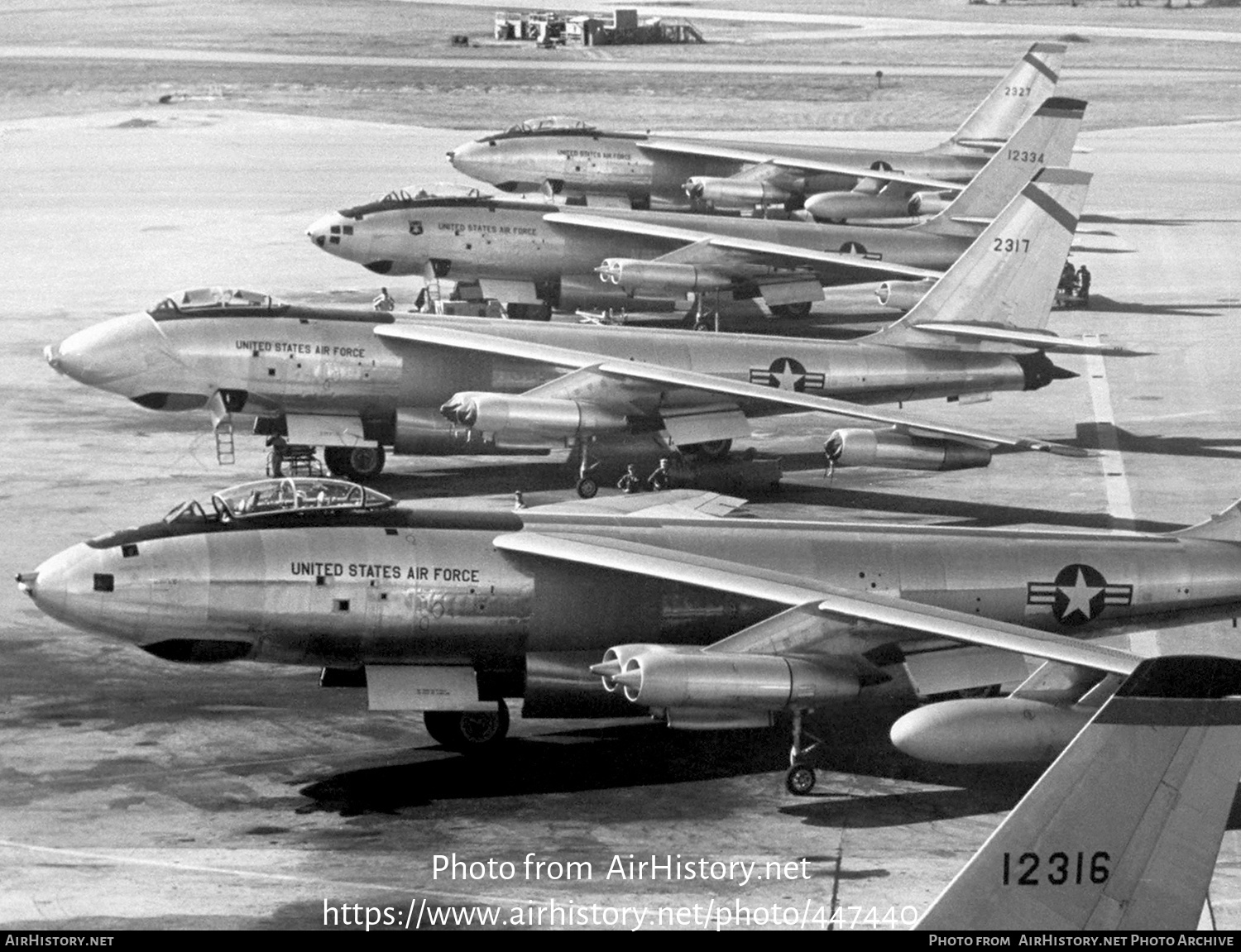 Aircraft Photo Of 52-317 / 2317 | Boeing B-47E Stratojet | USA - Air ...