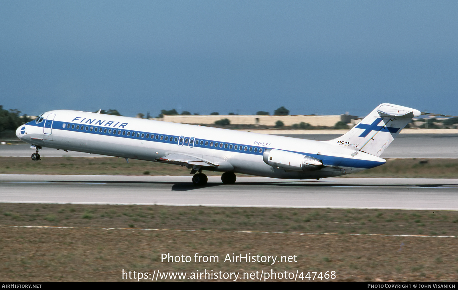 Aircraft Photo of OH-LYY | McDonnell Douglas DC-9-51 | Finnair | AirHistory.net #447468