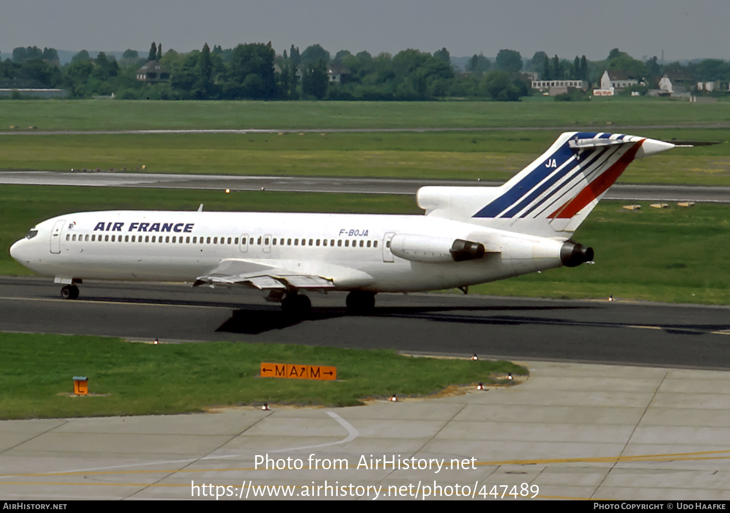 Aircraft Photo of F-BOJA | Boeing 727-228 | Air France | AirHistory.net #447489