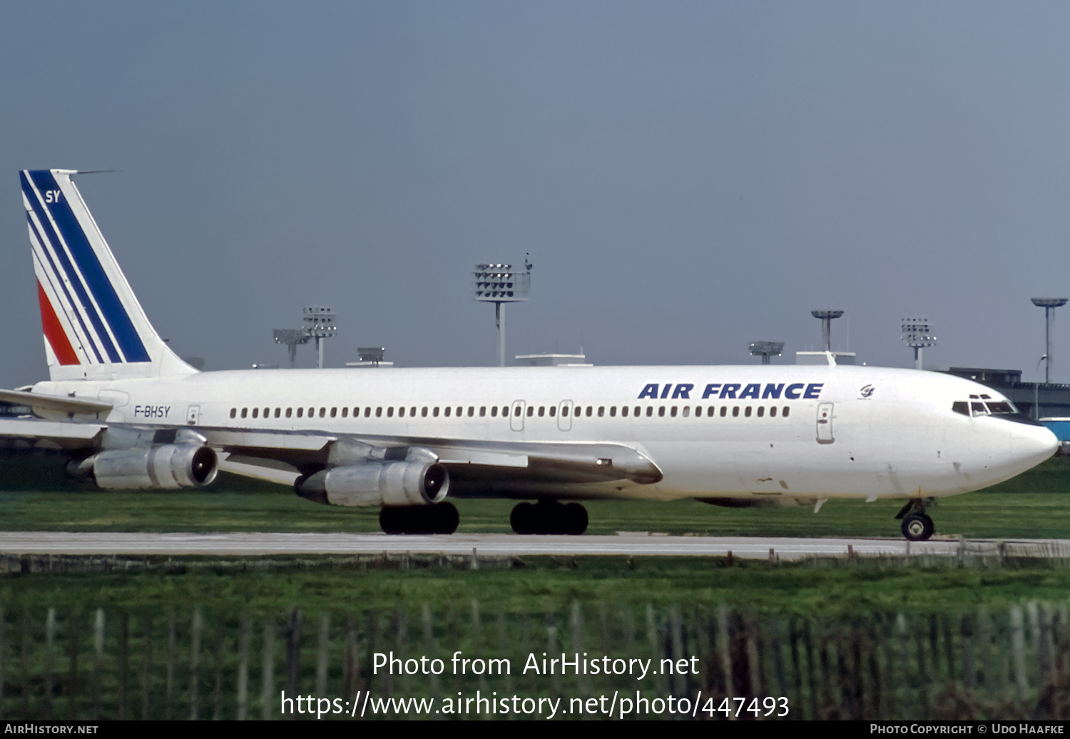 Aircraft Photo of F-BHSY | Boeing 707-328B | Air France | AirHistory.net #447493