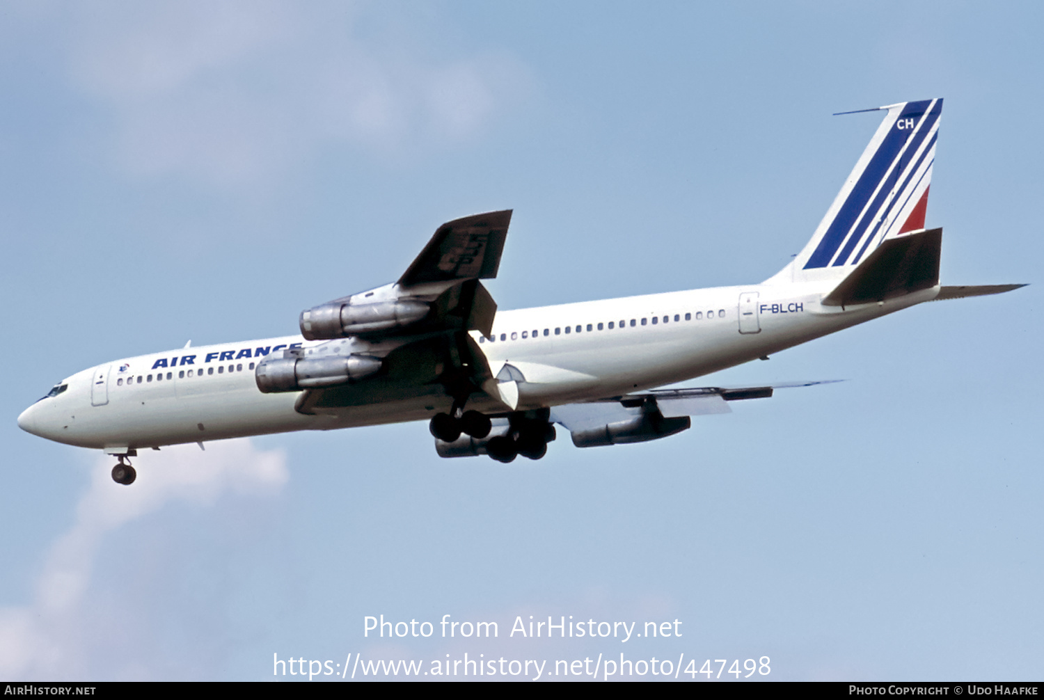 Aircraft Photo of F-BLCH | Boeing 707-328C | Air France | AirHistory.net #447498