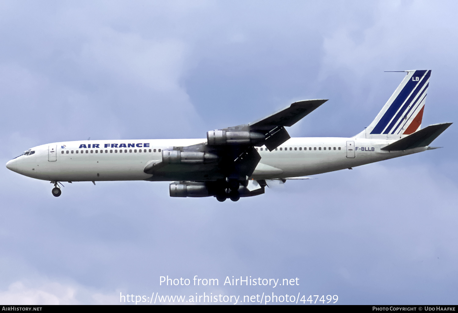 Aircraft Photo of F-BLLB | Boeing 707-328B | Air France | AirHistory.net #447499