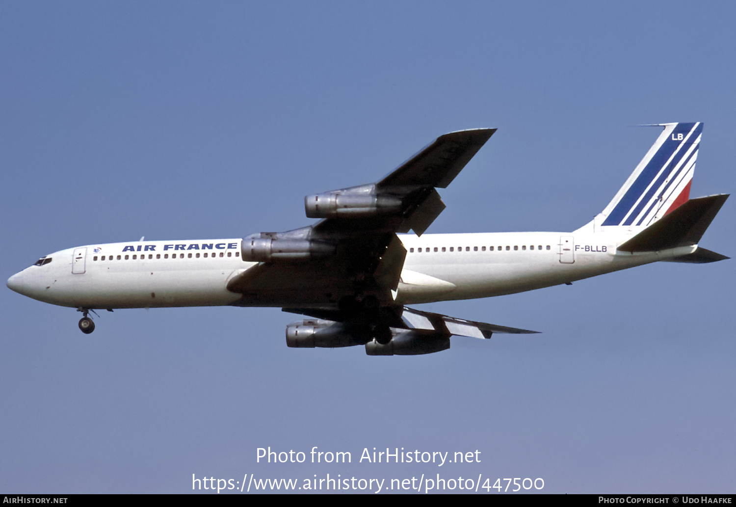 Aircraft Photo of F-BLLB | Boeing 707-328B | Air France | AirHistory.net #447500