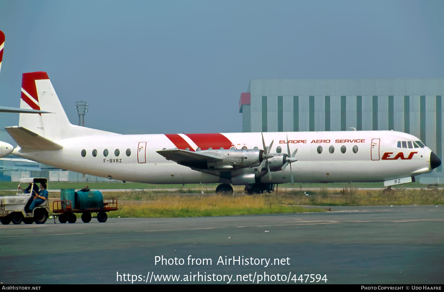 Aircraft Photo of F-BVRZ | Vickers 952 Vanguard | EAS - Europe Aero Service | AirHistory.net #447594