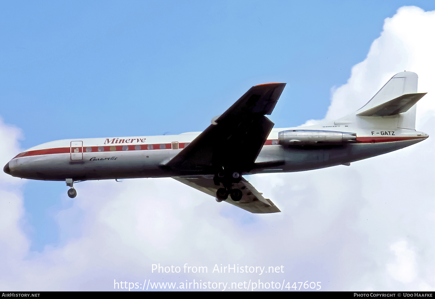 Aircraft Photo of F-GATZ | Sud SE-210 Caravelle VI-N | Minerve | AirHistory.net #447605