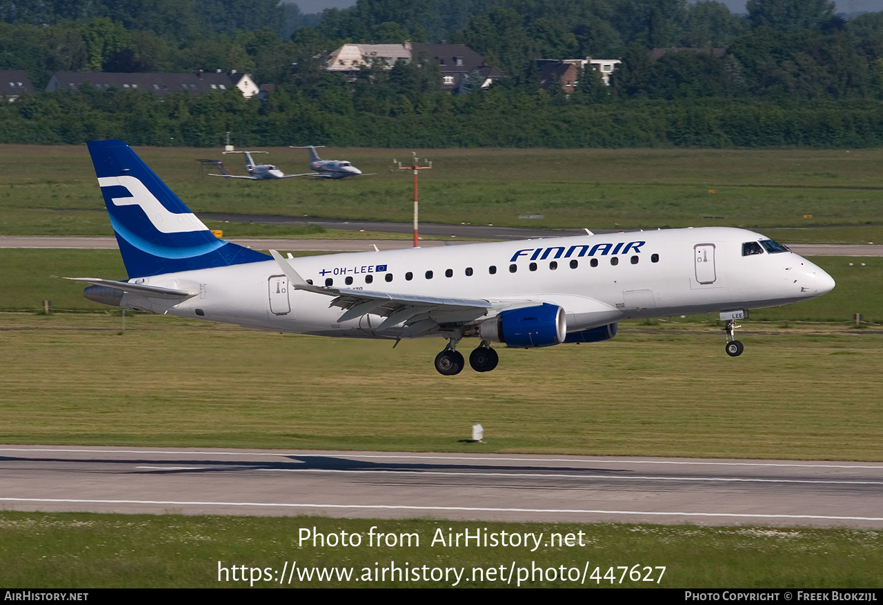 Aircraft Photo of OH-LEE | Embraer 170LR (ERJ-170-100LR) | Finnair | AirHistory.net #447627