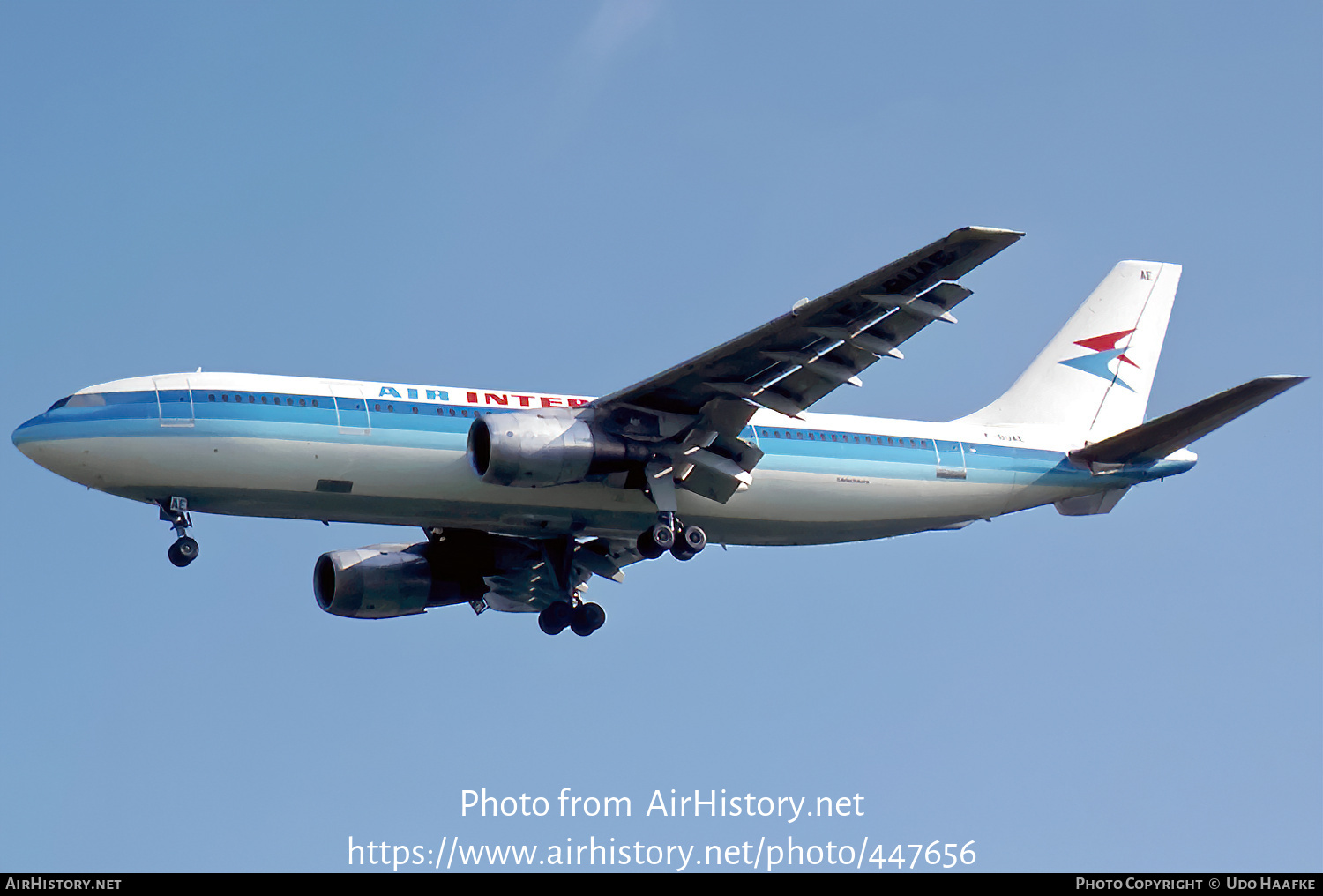 Aircraft Photo of F-BUAE | Airbus A300B2-1C | Air Inter | AirHistory.net #447656