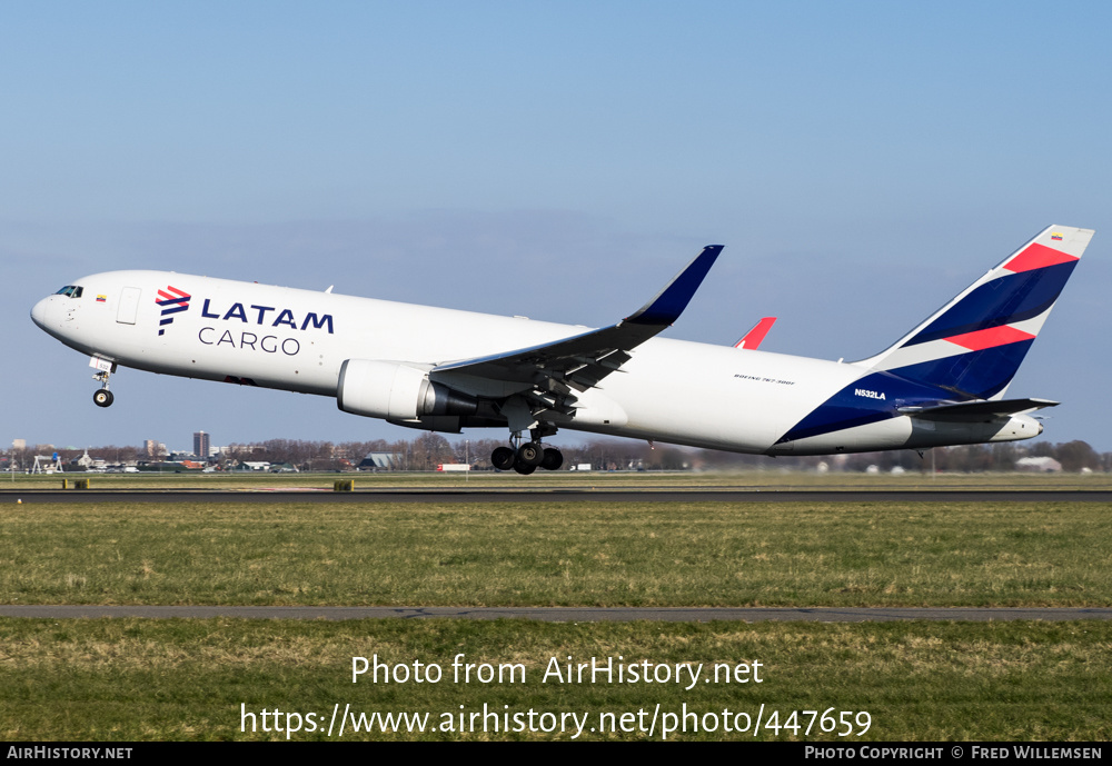 Aircraft Photo of N532LA | Boeing 767-316F/ER | LATAM Cargo | AirHistory.net #447659