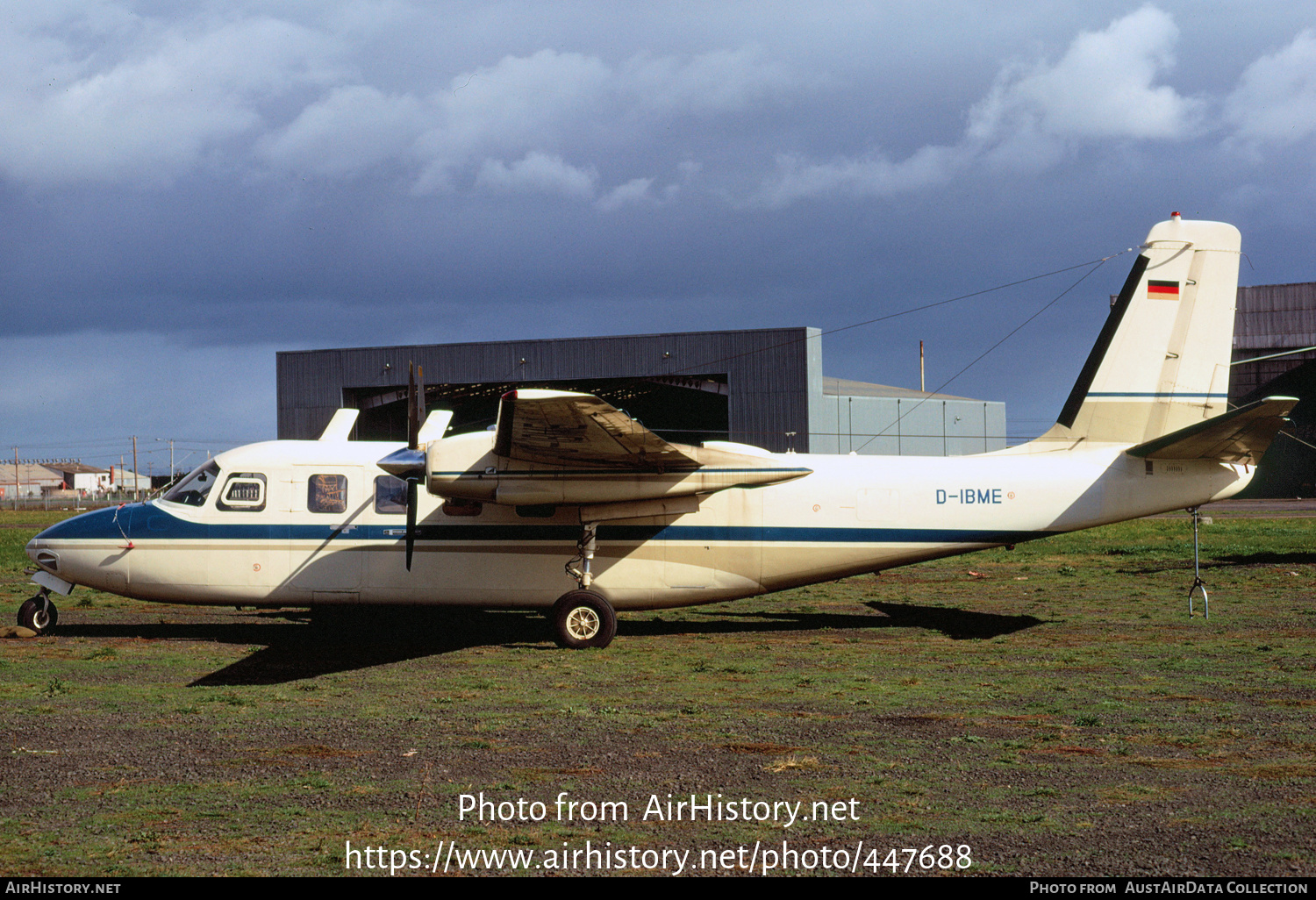 Aircraft Photo of D-IBME | Aero Commander 680FL(P) Pressurized Grand Commander | AirHistory.net #447688