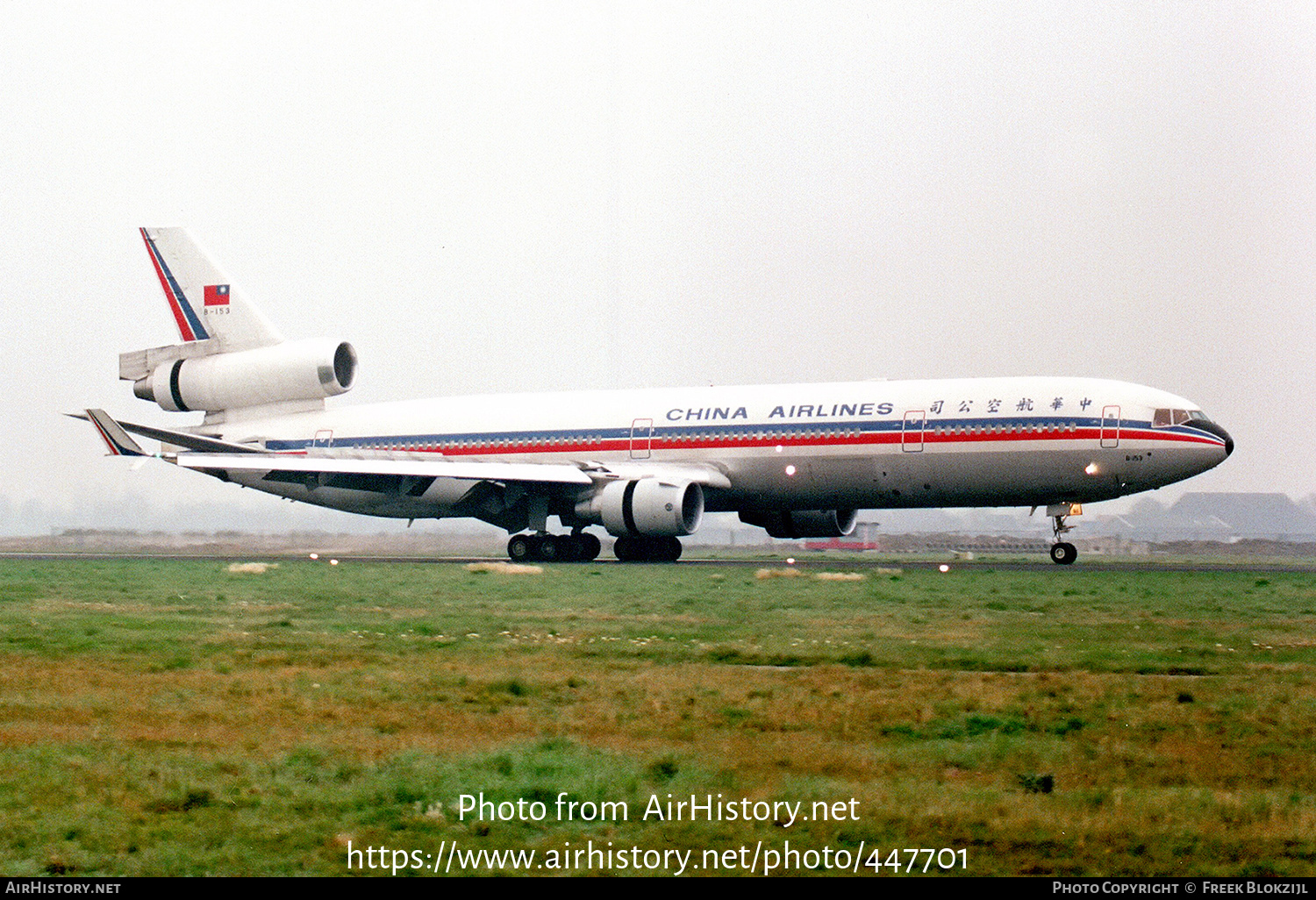 Aircraft Photo of B-153 | McDonnell Douglas MD-11 | China Airlines | AirHistory.net #447701