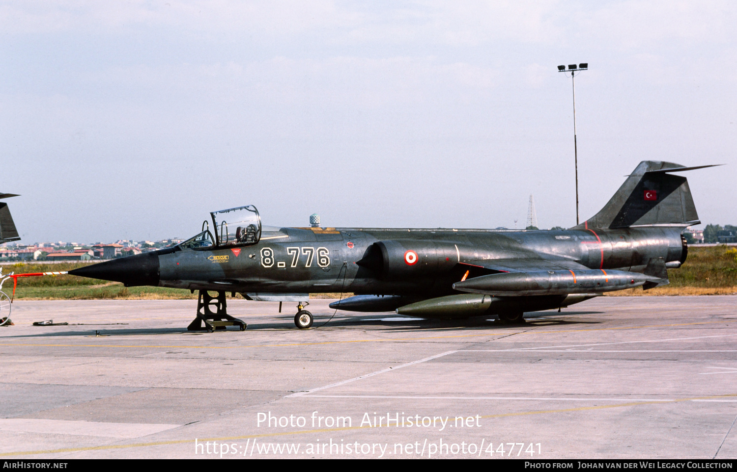 Aircraft Photo of 104776 / 62-776 | Canadair CF-104 Starfighter | Turkey - Air Force | AirHistory.net #447741