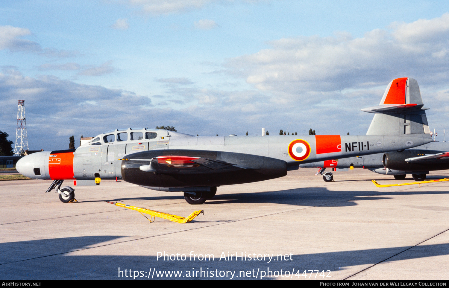 Aircraft Photo of NF11-1 | Gloster Meteor NF11 | France - Air Force | AirHistory.net #447742