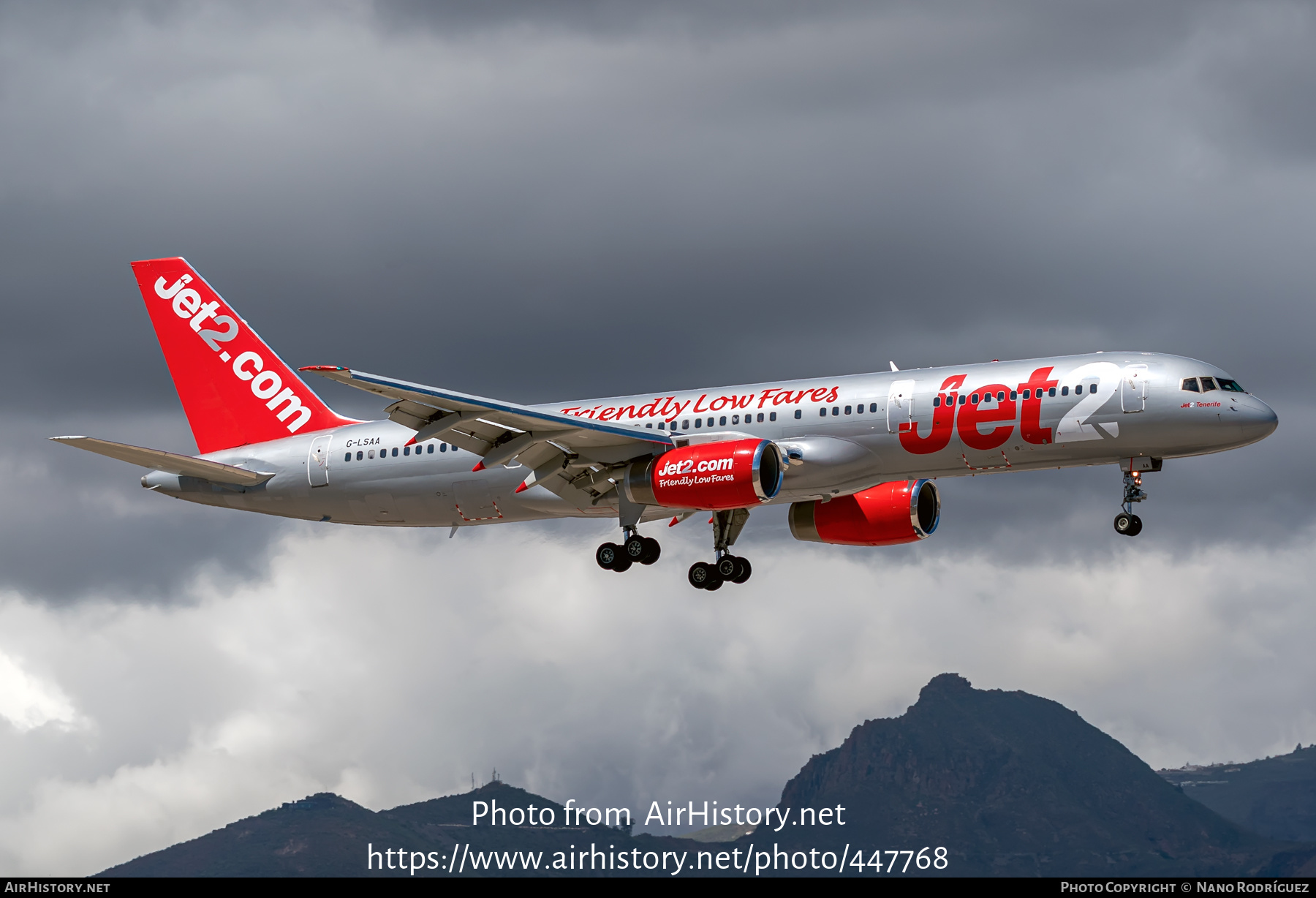 Aircraft Photo of G-LSAA | Boeing 757-236 | Jet2 | AirHistory.net #447768