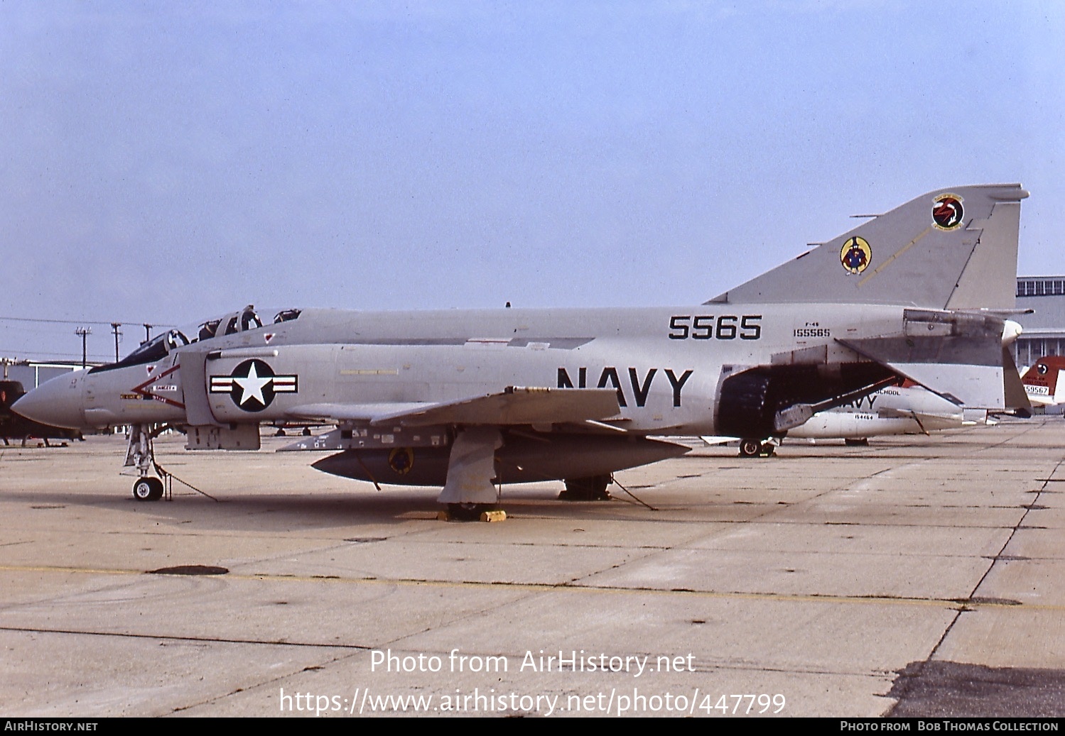 Aircraft Photo of 155565 / 5565 | McDonnell Douglas F-4S Phantom II | USA - Navy | AirHistory.net #447799