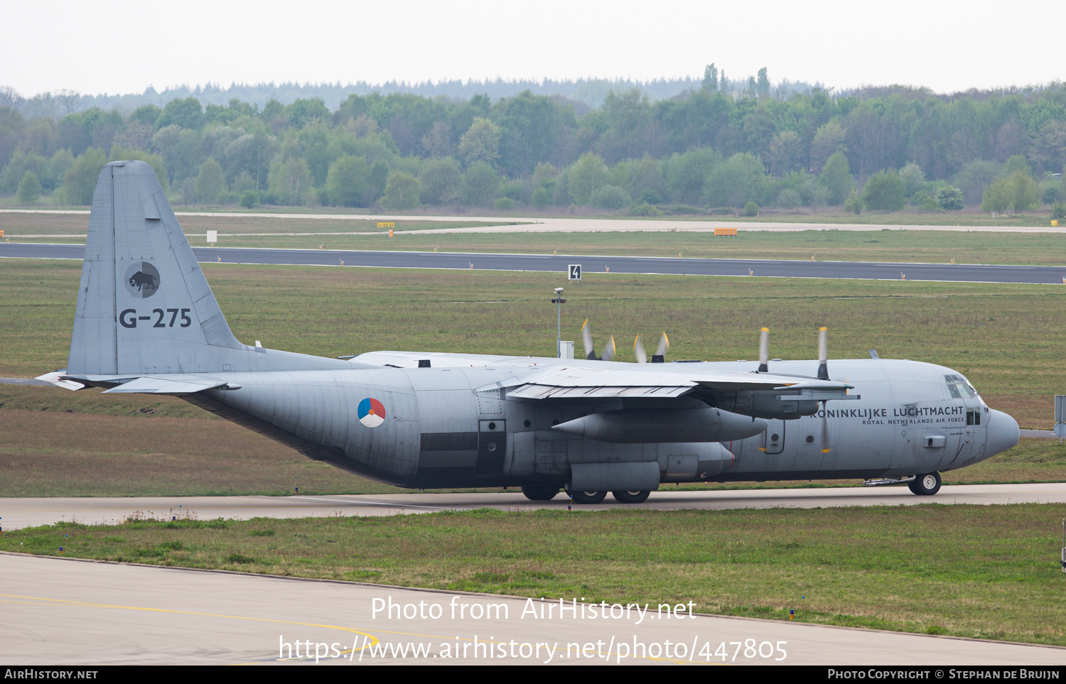 Aircraft Photo of G-275 | Lockheed C-130H-30 Hercules (L-382) | Netherlands - Air Force | AirHistory.net #447805