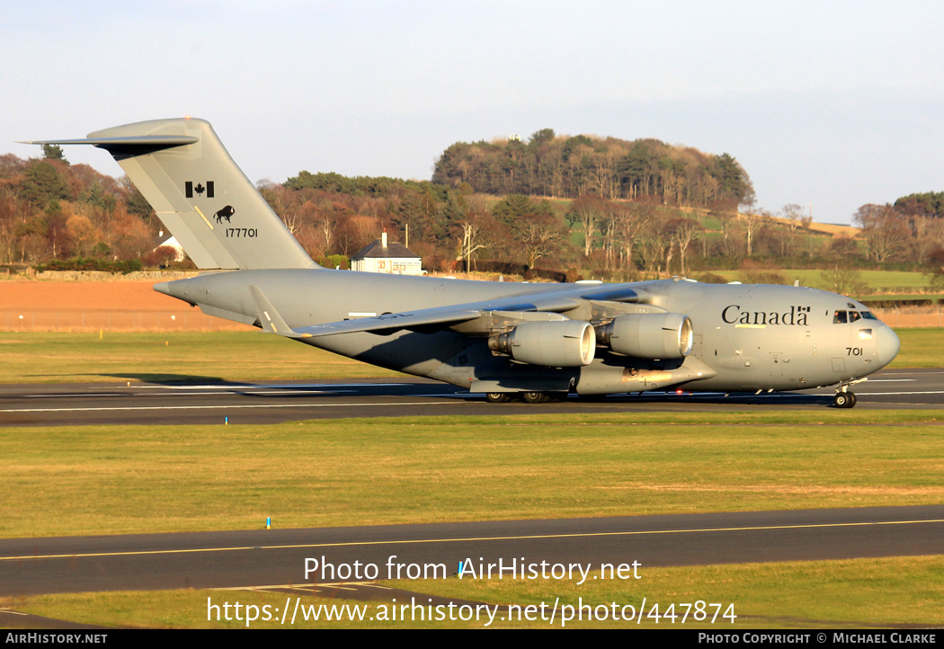 Aircraft Photo of 177701 | Boeing C-17A Globemaster III | Canada - Air Force | AirHistory.net #447874