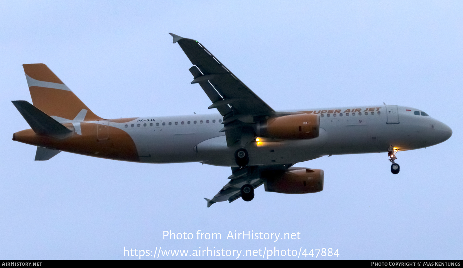 Aircraft Photo of PK-SJA | Airbus A320-232 | Super Air Jet | AirHistory.net #447884