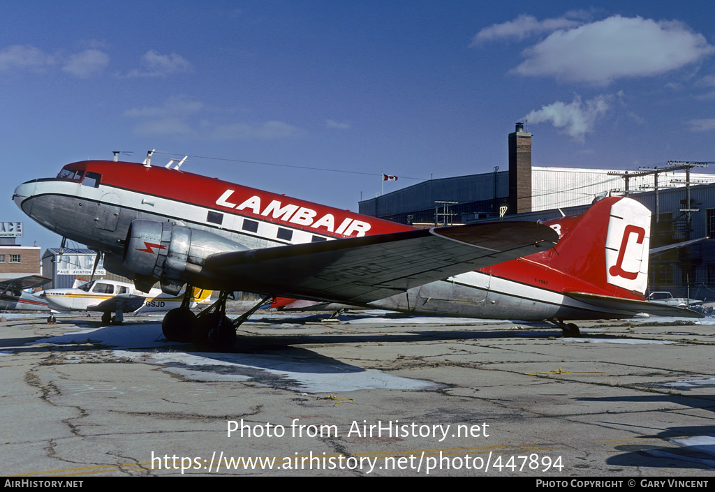 Aircraft Photo of C-FDBJ | Douglas C-47 Skytrain | Lambair Canada | AirHistory.net #447894