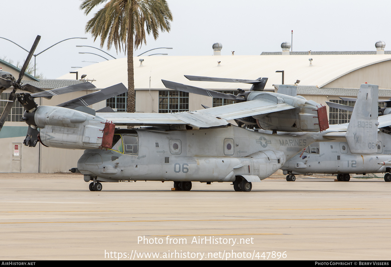 Aircraft Photo of 168025 | Bell-Boeing MV-22B Osprey | USA - Marines | AirHistory.net #447896