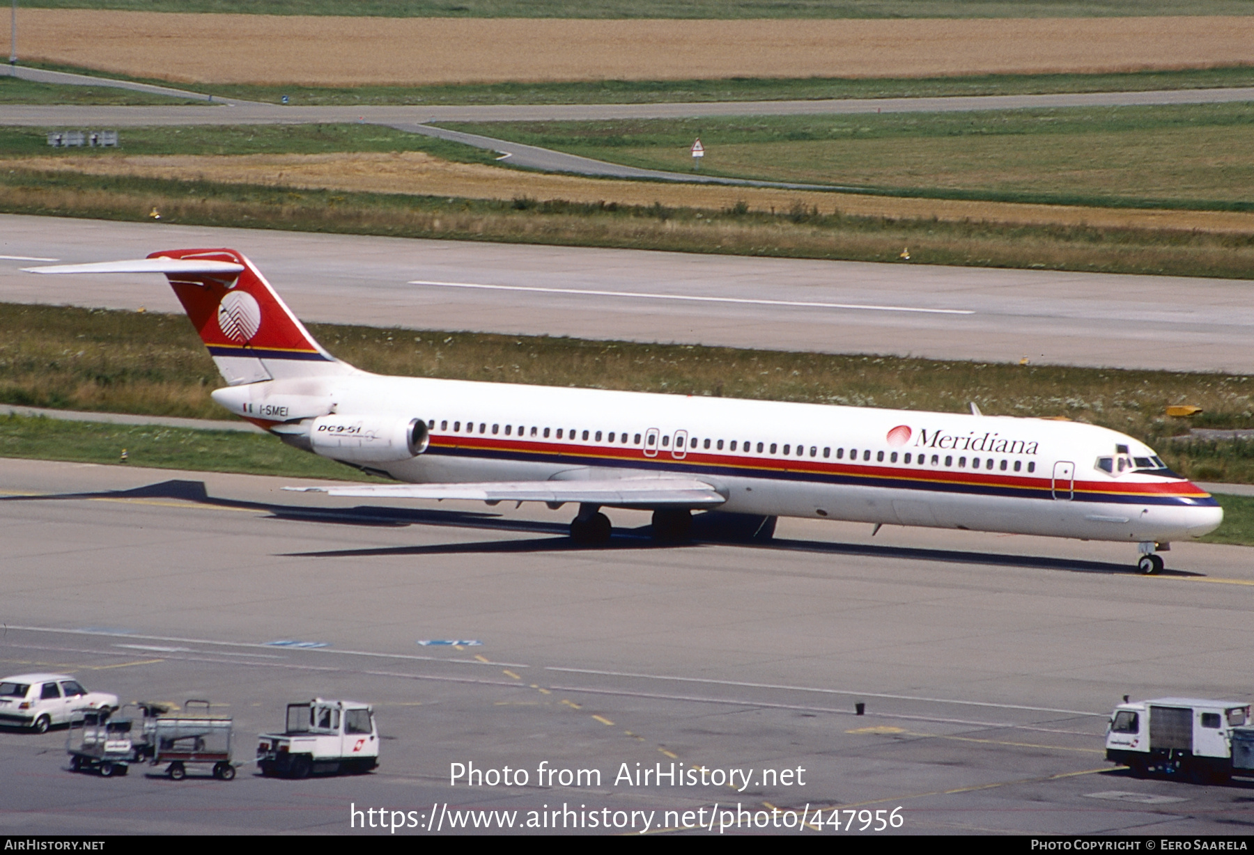 Aircraft Photo of I-SMEI | McDonnell Douglas DC-9-51 | Meridiana | AirHistory.net #447956