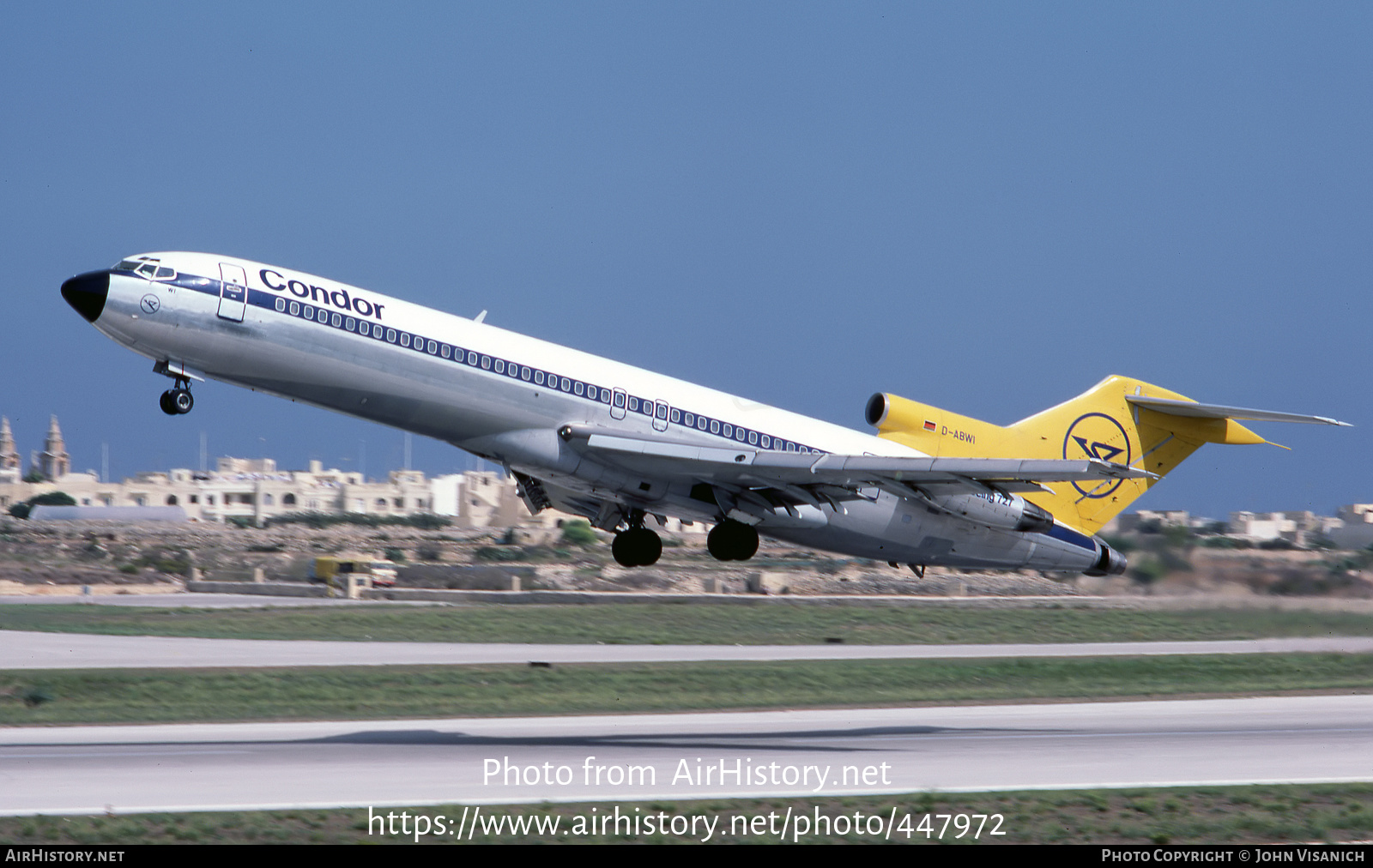 Aircraft Photo of D-ABWI | Boeing 727-230/Adv | Condor Flugdienst | AirHistory.net #447972