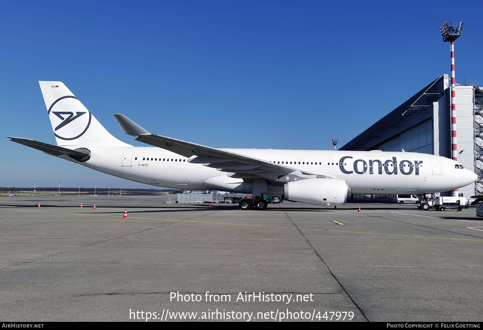 Aircraft Photo of D-AIYD | Airbus A330-243 | Condor Flugdienst | AirHistory.net #447979