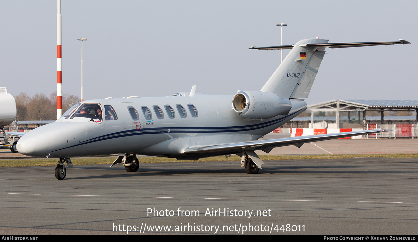 Aircraft Photo of D-IHUB | Cessna 525A CitationJet CJ2+ | Sylt Air | AirHistory.net #448011