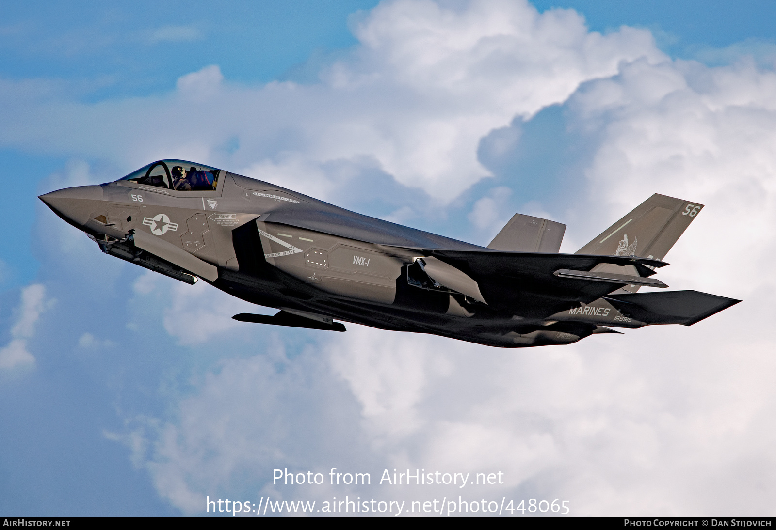 Aircraft Photo of 169915 | Lockheed Martin F-35B Lightning II | USA - Marines | AirHistory.net #448065