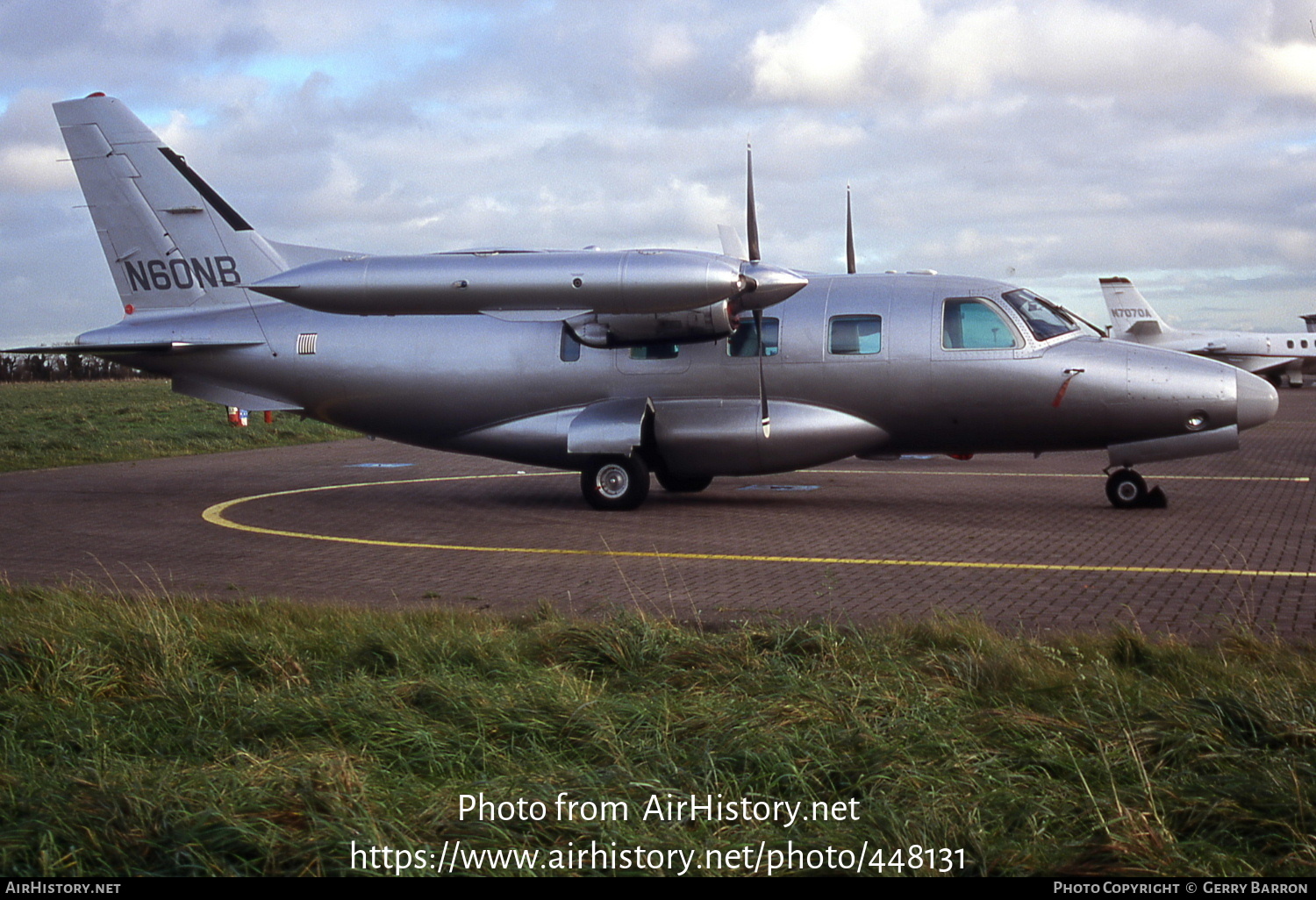 Aircraft Photo of N60NB | Mitsubishi MU-2 Marquise (MU-2B-60) | AirHistory.net #448131