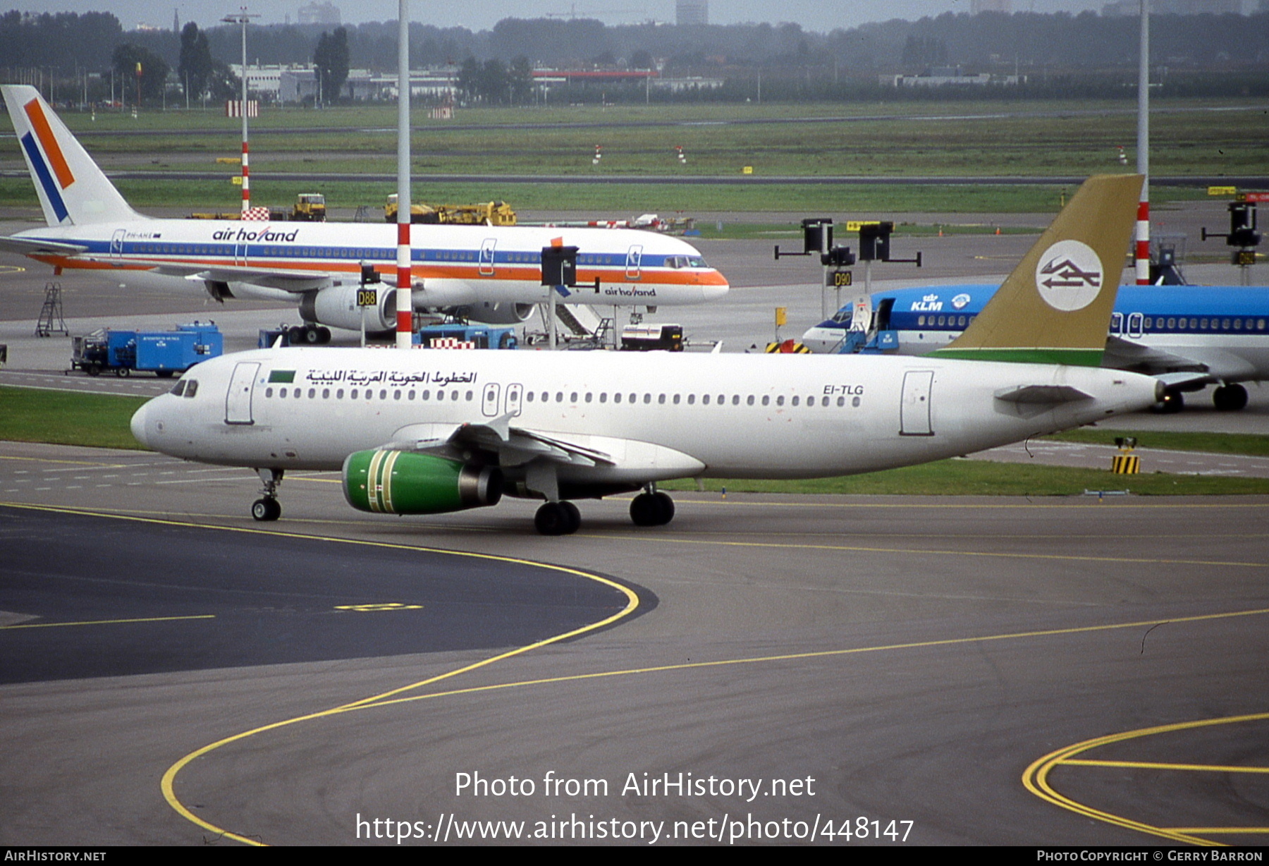 Aircraft Photo of EI-TLG | Airbus A320-211 | Libyan Arab Airlines | AirHistory.net #448147