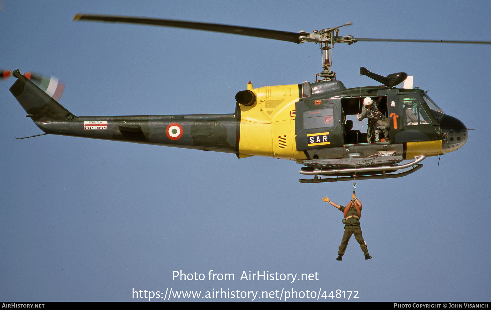 Aircraft Photo of MM80352 | Agusta AB-204B | Italy - Air Force | AirHistory.net #448172