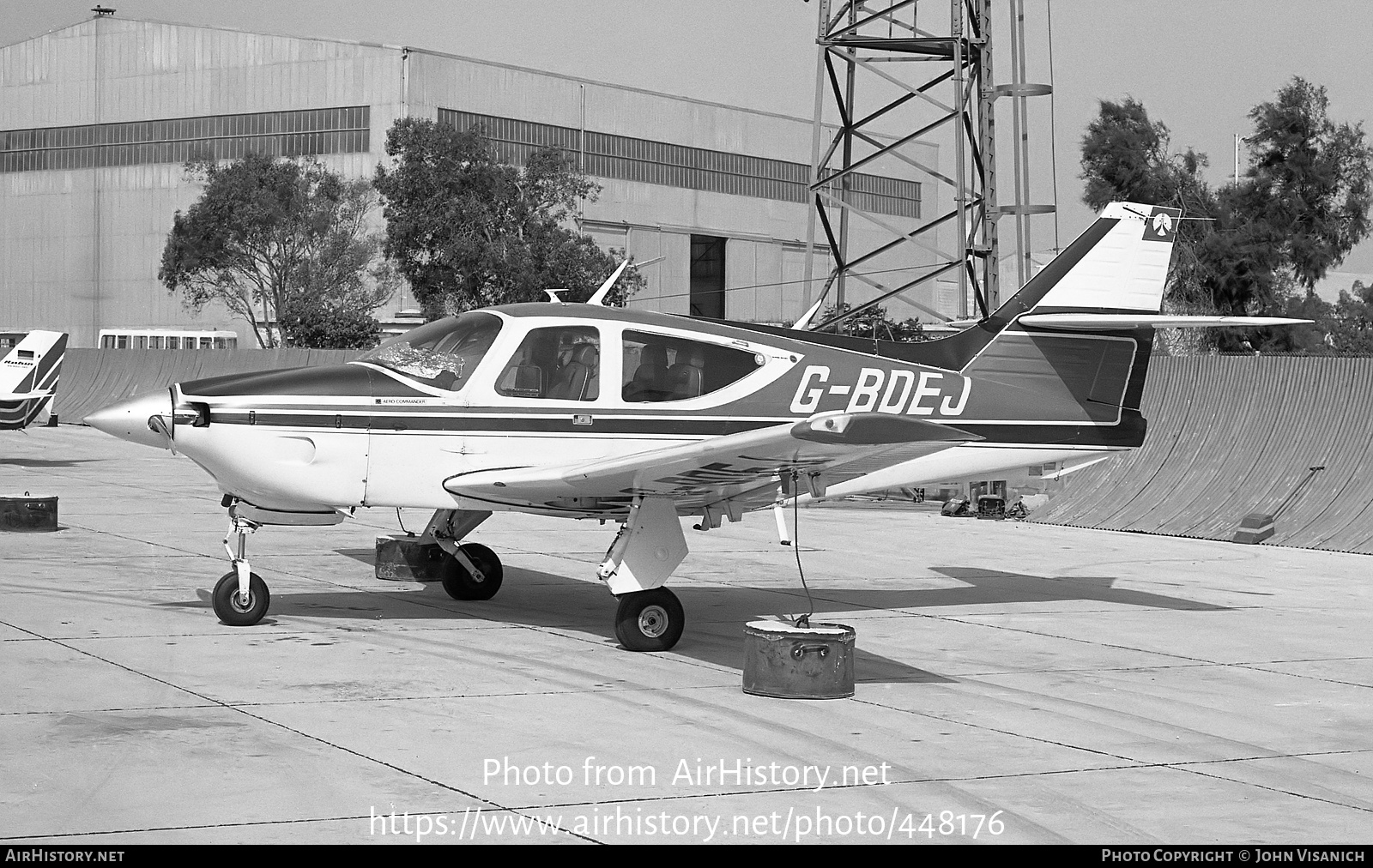 Aircraft Photo of G-BDEJ | Rockwell Commander 112 | AirHistory.net #448176