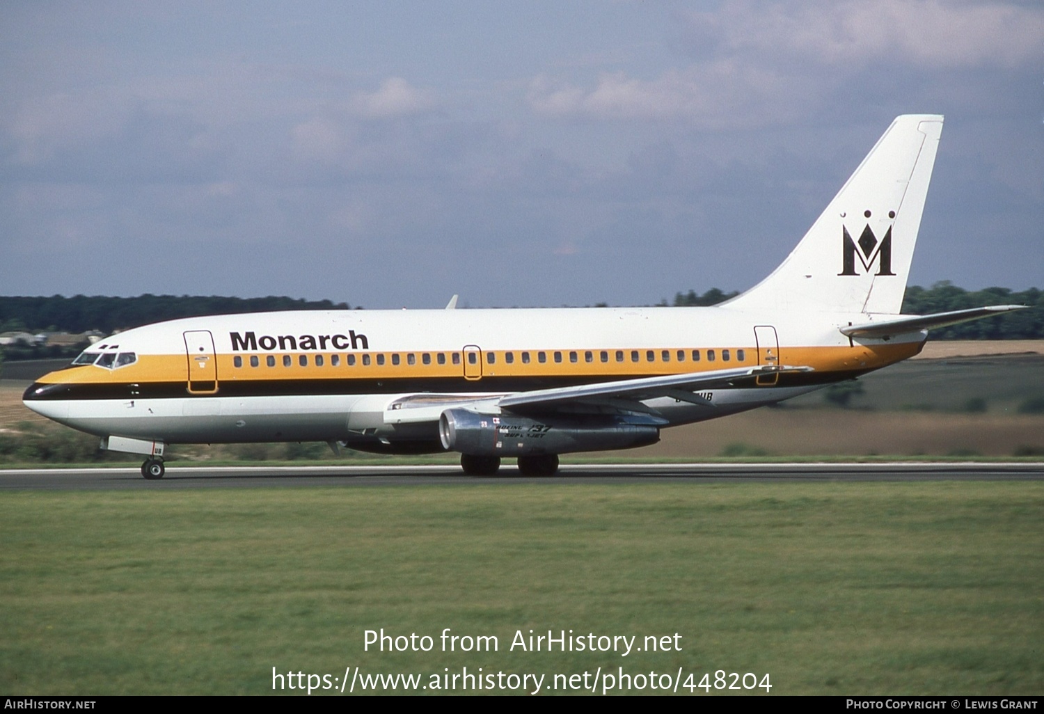 Aircraft Photo of G-DFUB | Boeing 737-2K9/Adv | Monarch Airlines | AirHistory.net #448204