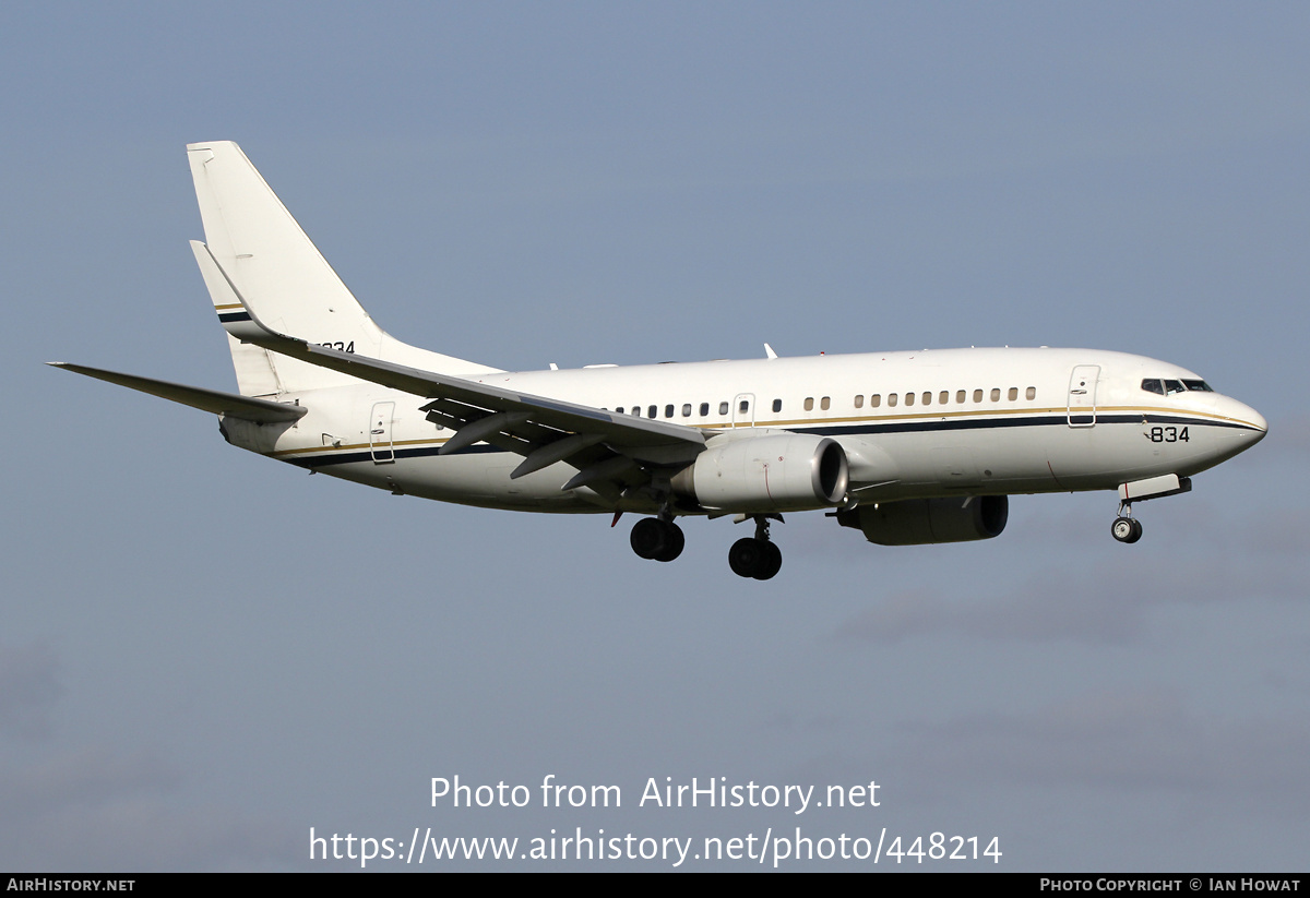 Aircraft Photo of 165834 / 5834 | Boeing C-40A Clipper | USA - Navy | AirHistory.net #448214