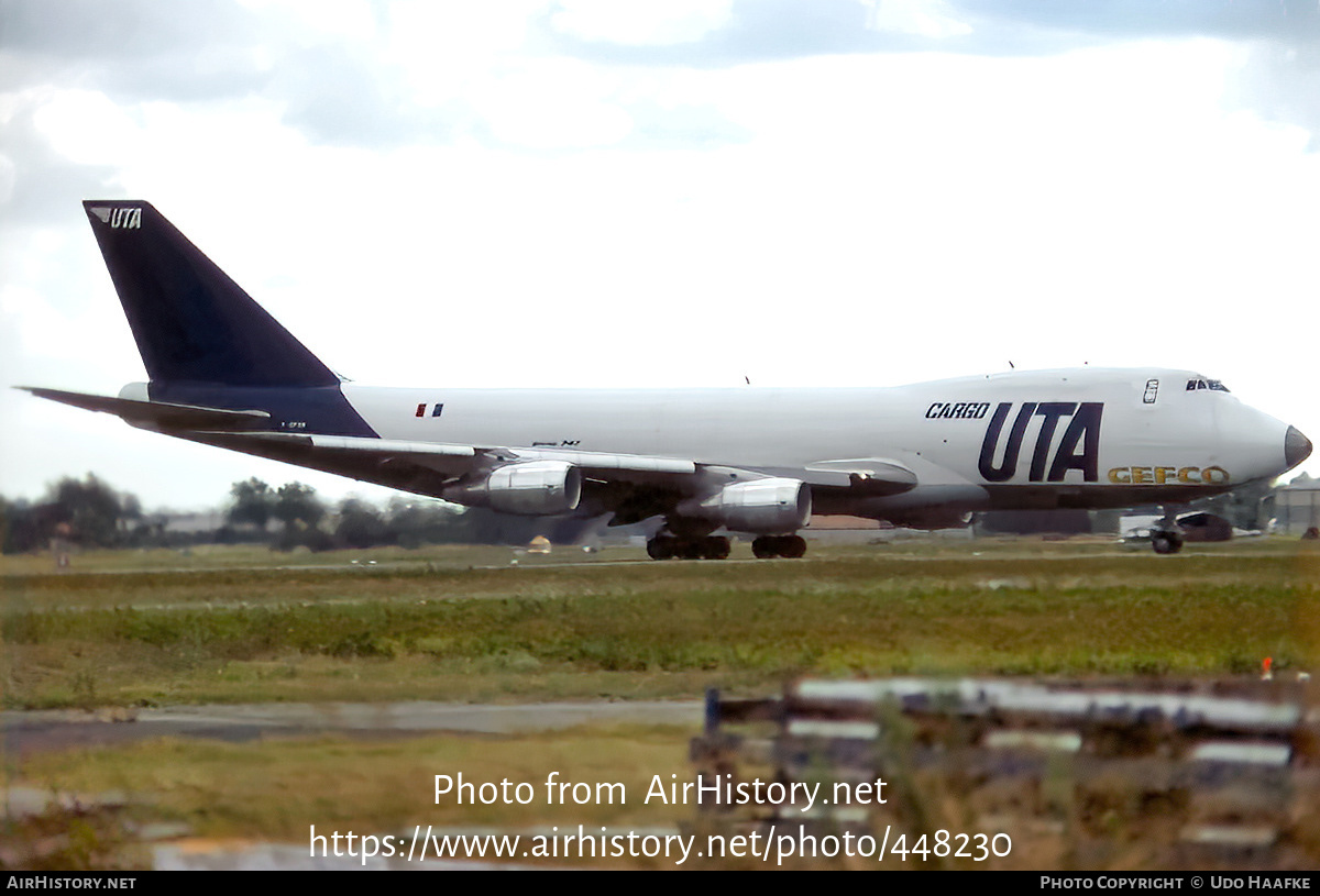 Aircraft Photo of F-GPAN | Boeing 747-2B3F/SCD | UTA - Union de Transports Aériens Cargo | AirHistory.net #448230