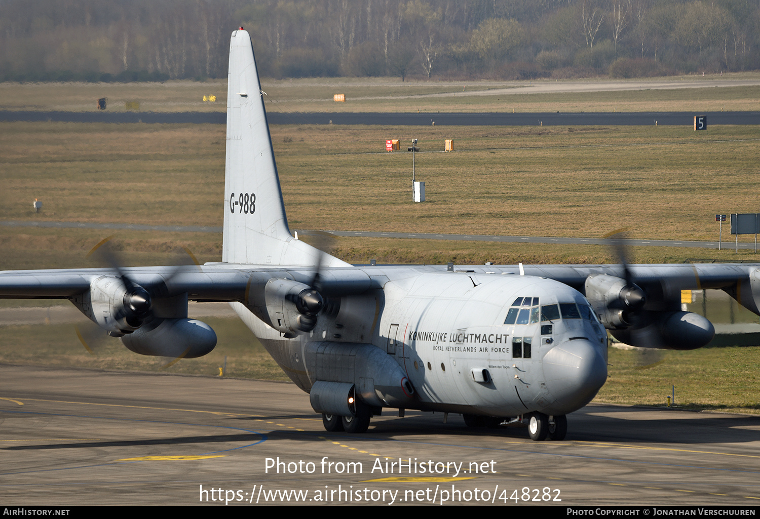 Aircraft Photo of G-988 | Lockheed C-130H Hercules | Netherlands - Air Force | AirHistory.net #448282