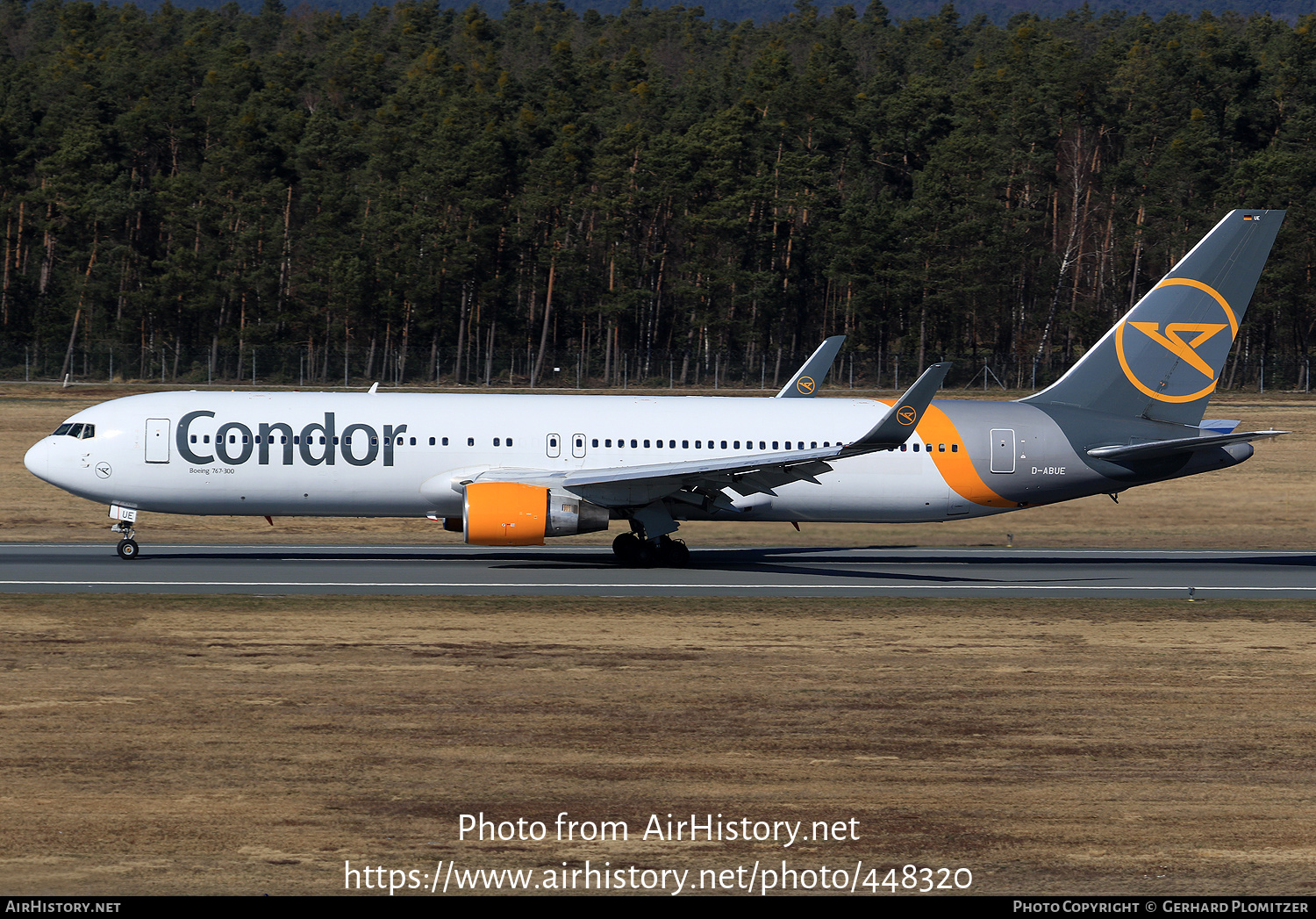 Aircraft Photo of D-ABUE | Boeing 767-330/ER | Condor Flugdienst | AirHistory.net #448320